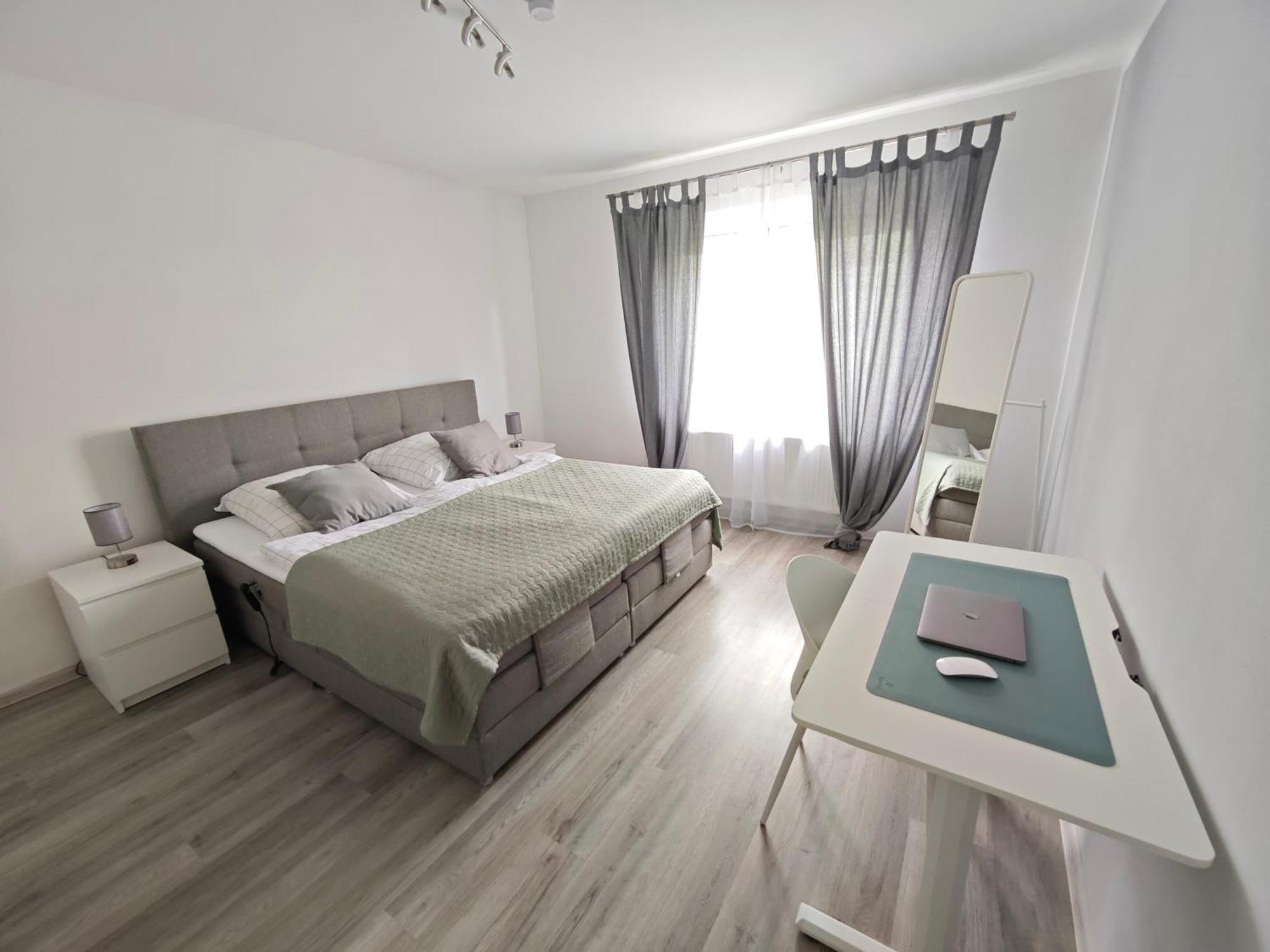 Fh-Naehe: Modernes Apt Mit Balkon Hof  Εξωτερικό φωτογραφία